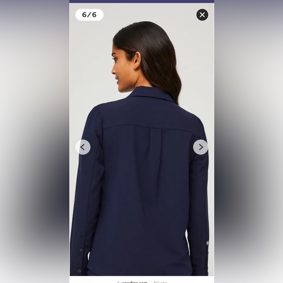 Nala Longsleeve ScrubPolo - Picture 3 of 3